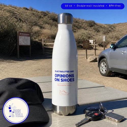 Electrolytes and Opinions on Shoes insulated bottle – lifestyle photo