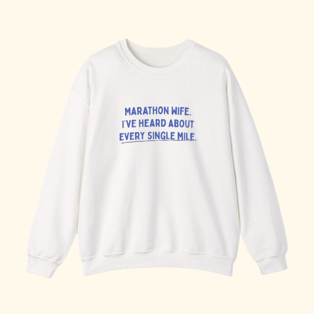 Marathon wife sweatshirt