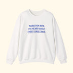 Marathon wife sweatshirt
