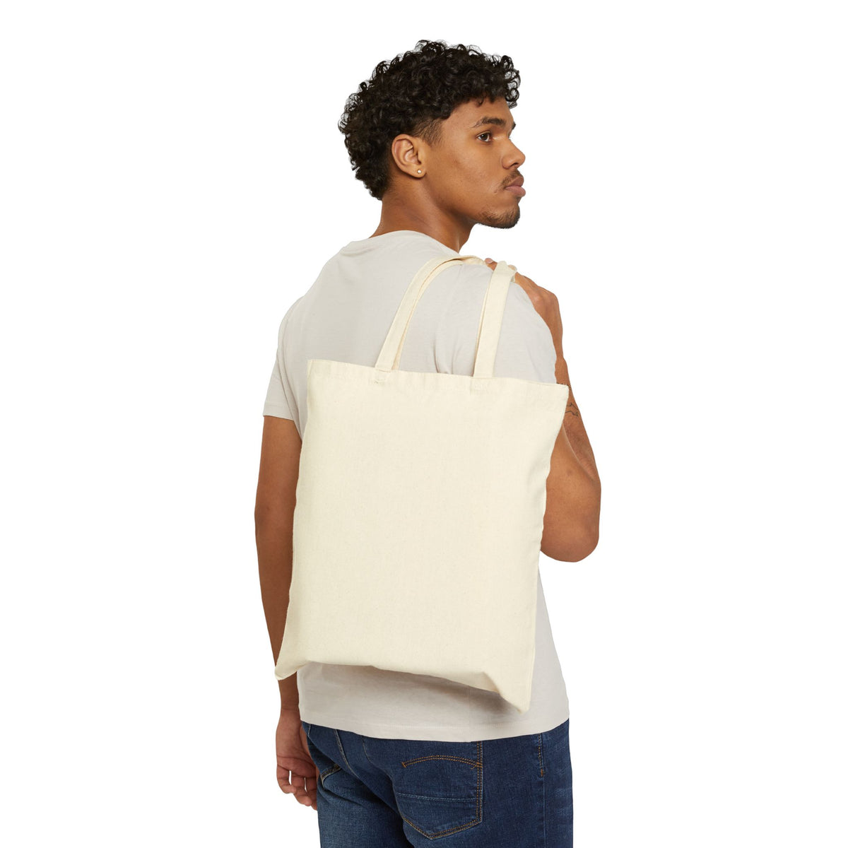 Support Crew: Snacks, Signs and Your Car Keys canvas tote, mockup