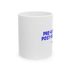 Pre-Run Coffee. Post-Run Coffee. Same Mug. funny running mug by Run & Tell
