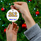 Philly 26.2 Pretzel | Marathon Christmas Ornament
