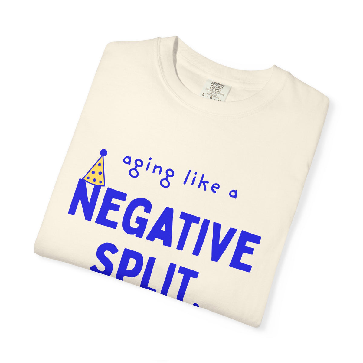 Aging Like a Negative Split running t-shirt, view 7
