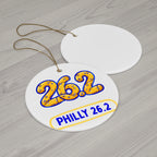 Philly 26.2 Pretzel | Marathon Christmas Ornament