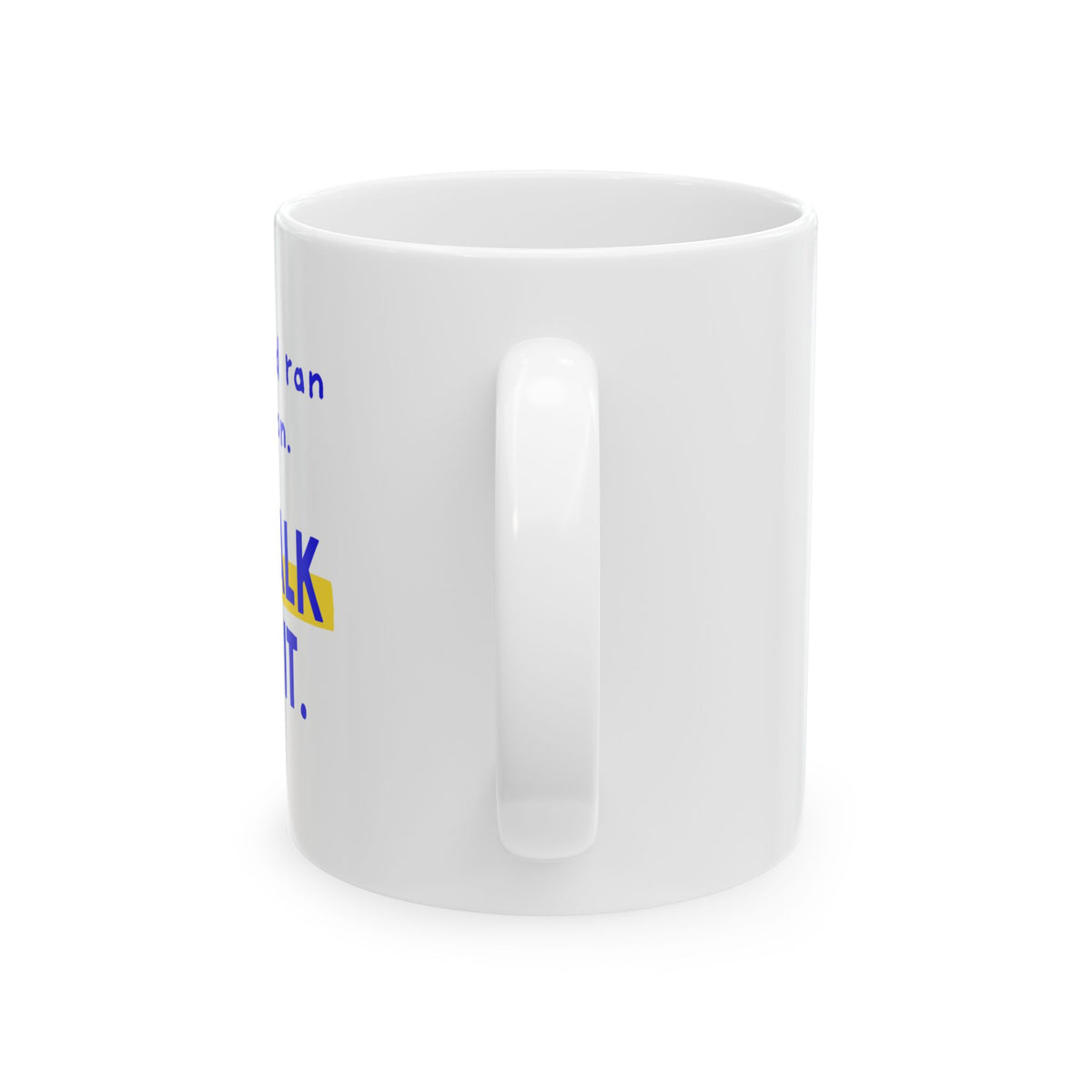 My Grandkid Ran a Marathon mug, view 2