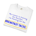 My Runner Is Training for Houston, I'm Training for the Breakfast Tacos | Partner T-Shirt