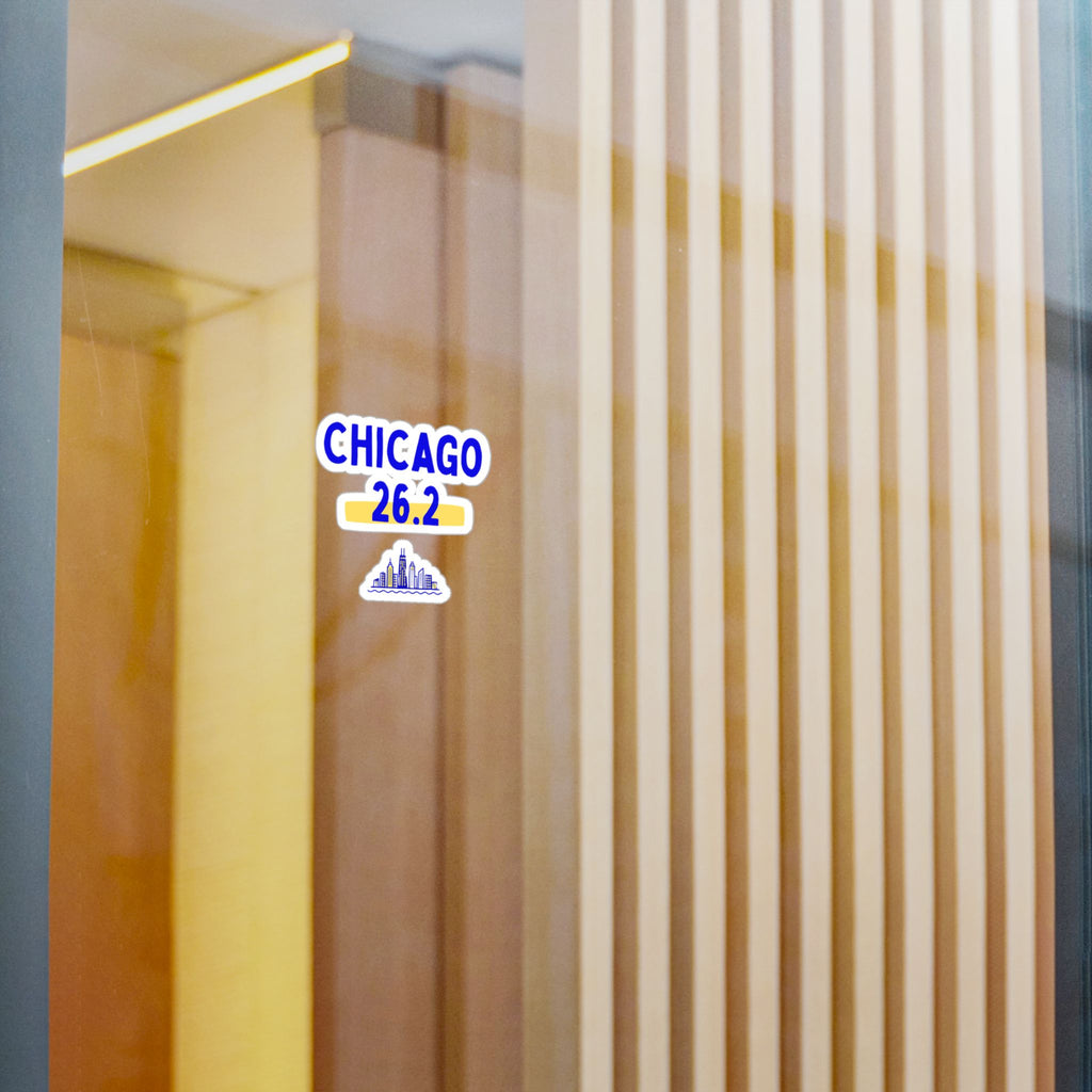 Chicago 26.2 Vinyl Car Decal