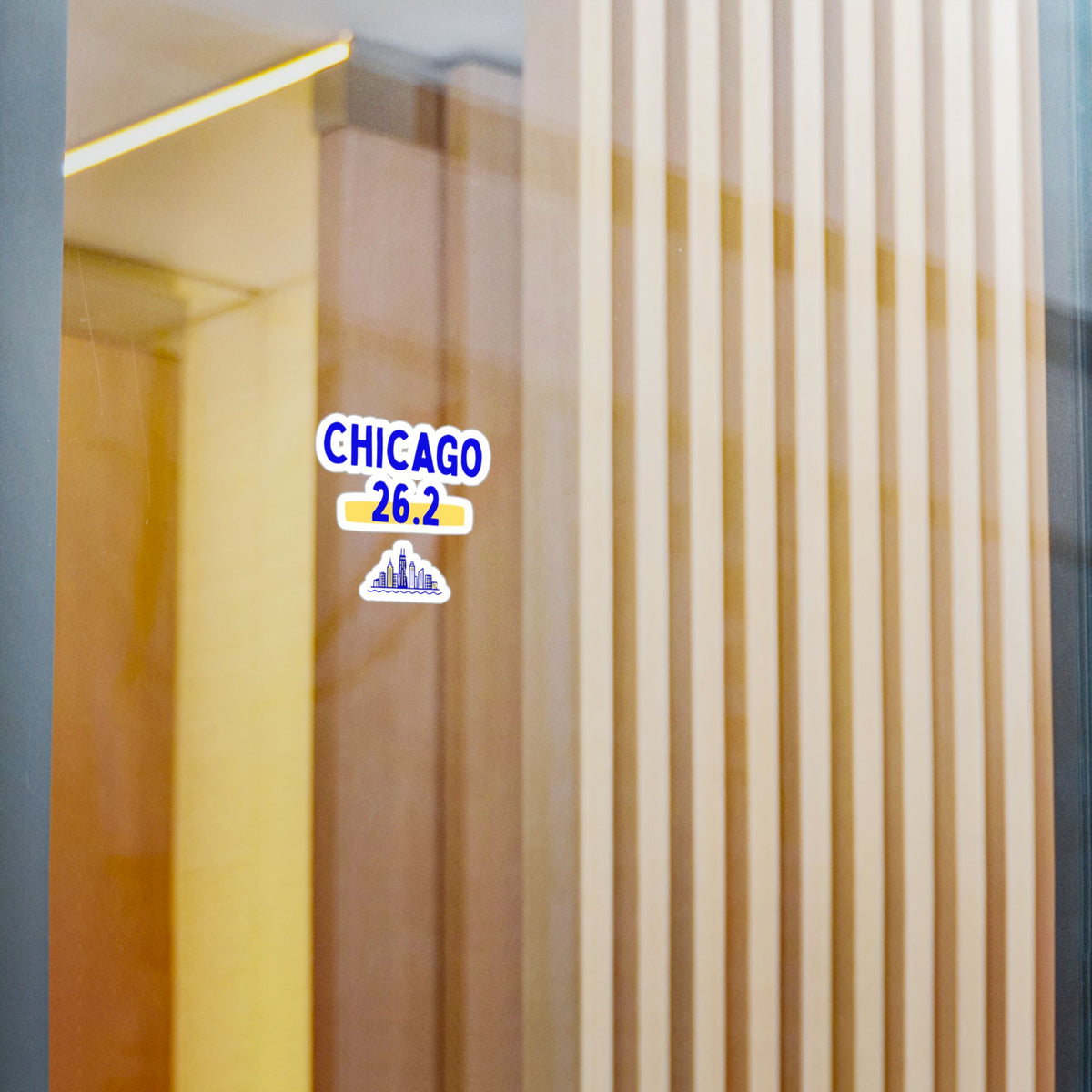 Chicago 26.2 Vinyl Car Decal