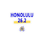 Honolulu 26.2 Vinyl Car Decal