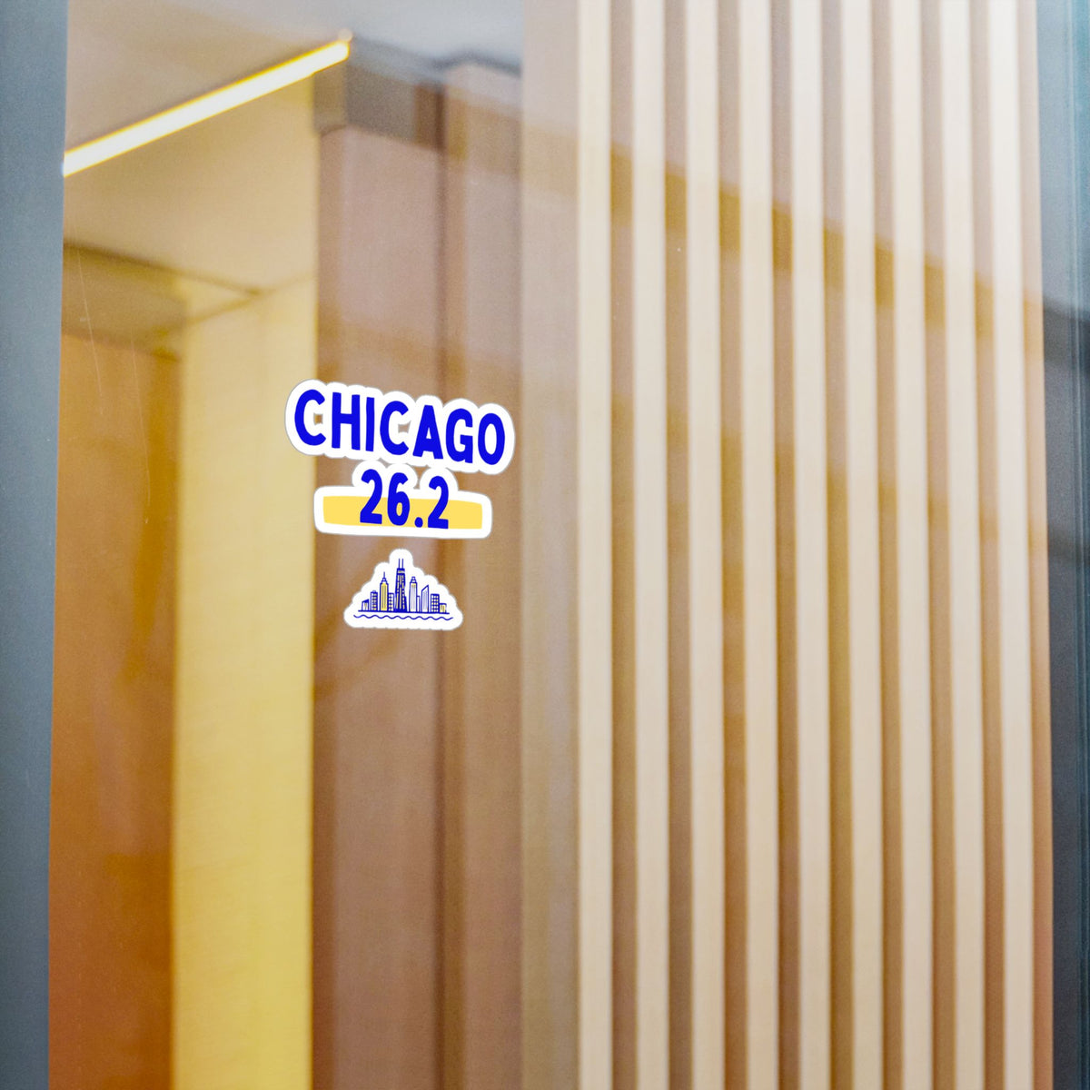 Chicago 26.2 Vinyl Car Decal