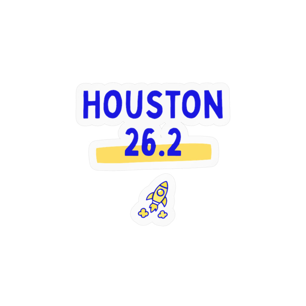 Houston 26.2 Vinyl Car Decal
