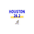 Houston 26.2 Vinyl Car Decal