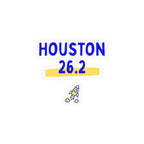 Houston 26.2 Vinyl Car Decal