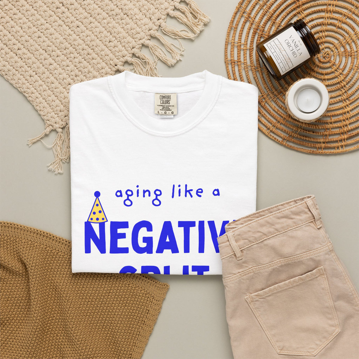 Aging Like a Negative Split running t-shirt, view 5