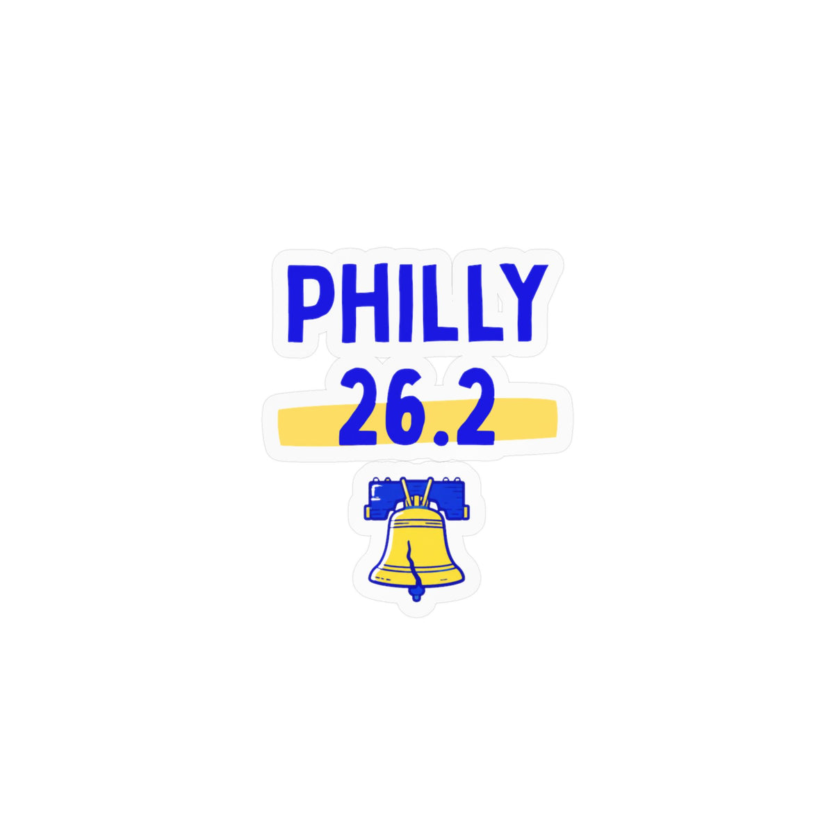 Philly 26.2 Vinyl Car Decal