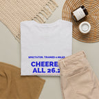 Spectator Trained 0 Miles Cheered All 26.2 marathon spectator T-shirt by Run & Tell