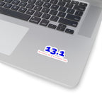 13.1 Because 26.2 Was Sold Out half marathon kiss-cut sticker, alternate view 3