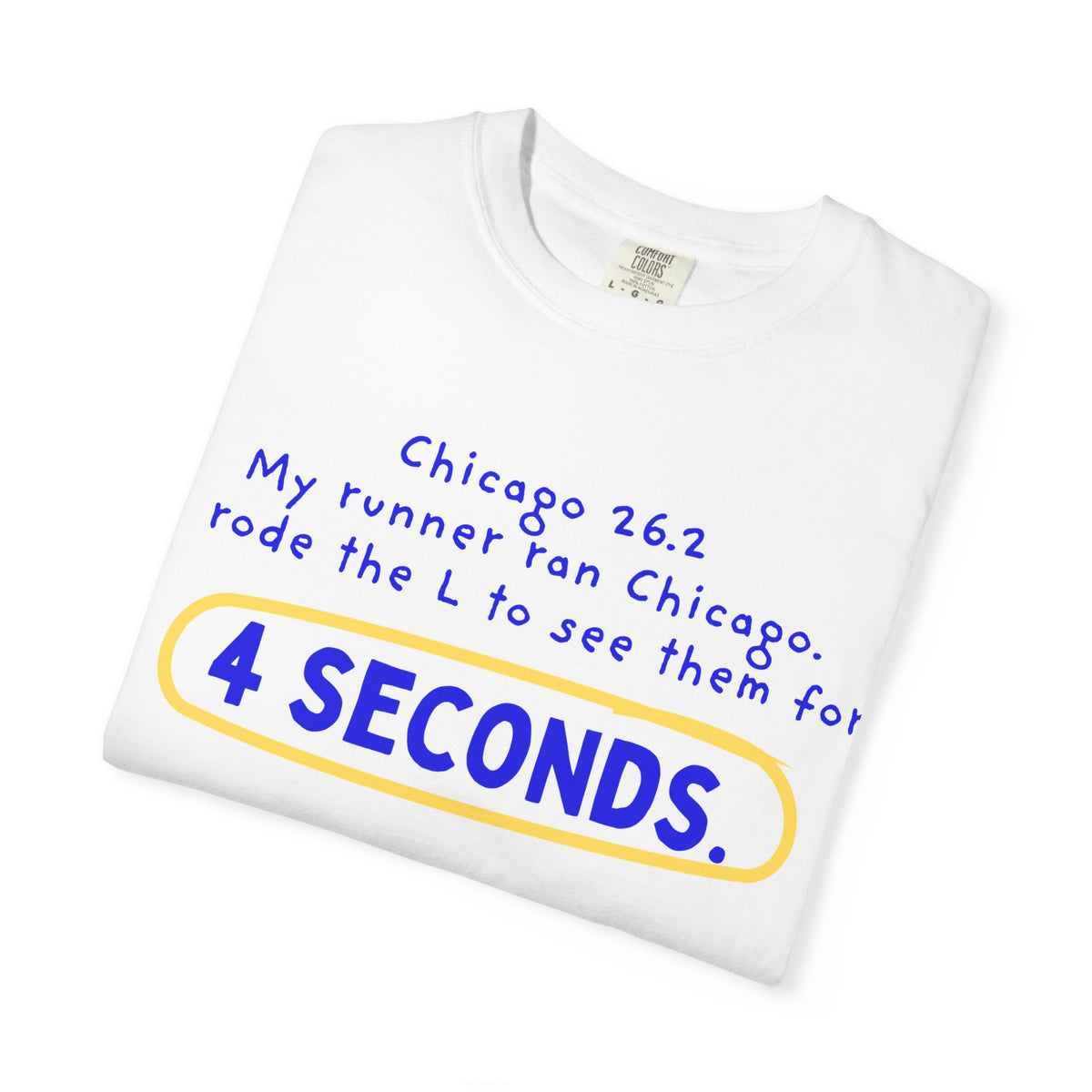 My Runner Ran Chicago, I Rode the L to See Them for 4 Seconds | Marathon Partner T-Shirt