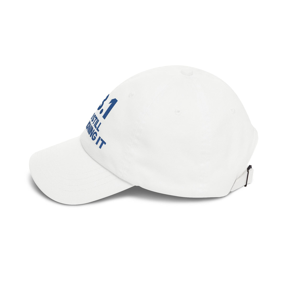 13.1 and Still Mentioning It embroidered half marathon dad hat, alternate view 4