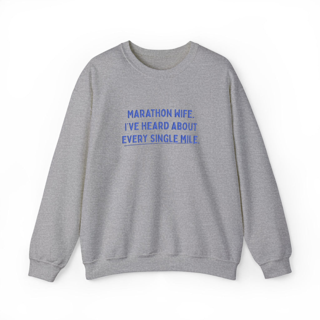 Marathon Wife puff print sweatshirt, view 2