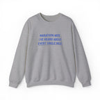 Marathon Wife puff print sweatshirt, view 2