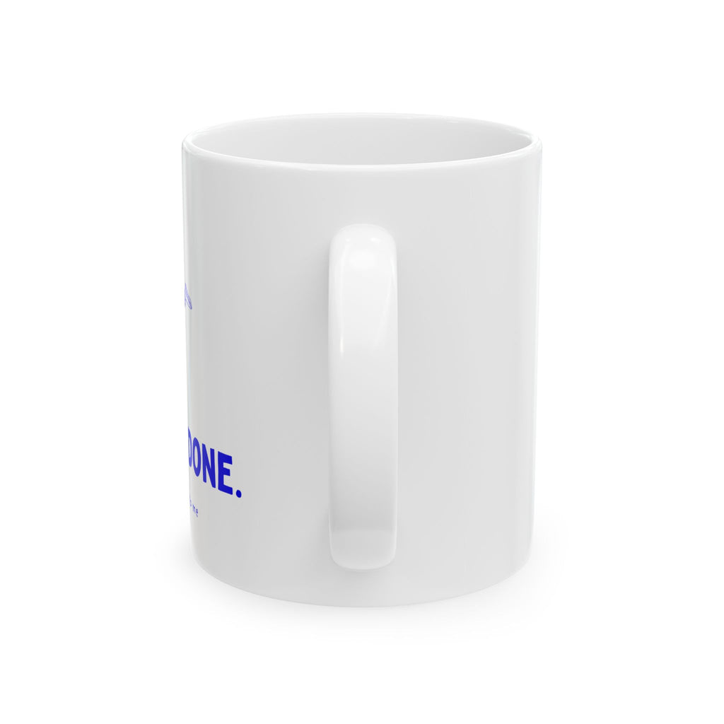 Long Run Done. Now You Can Talk to Me funny running mug, her version, by Run & Tell