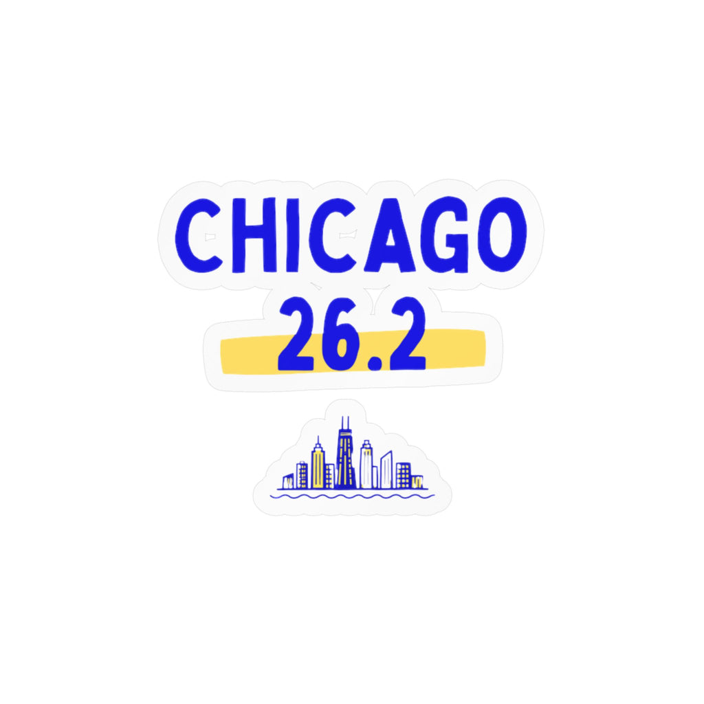 Chicago 26.2 Vinyl Car Decal