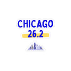 Chicago 26.2 Vinyl Car Decal