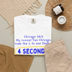 My Runner Ran Chicago, I Rode the L to See Them for 4 Seconds | Marathon Partner T-Shirt