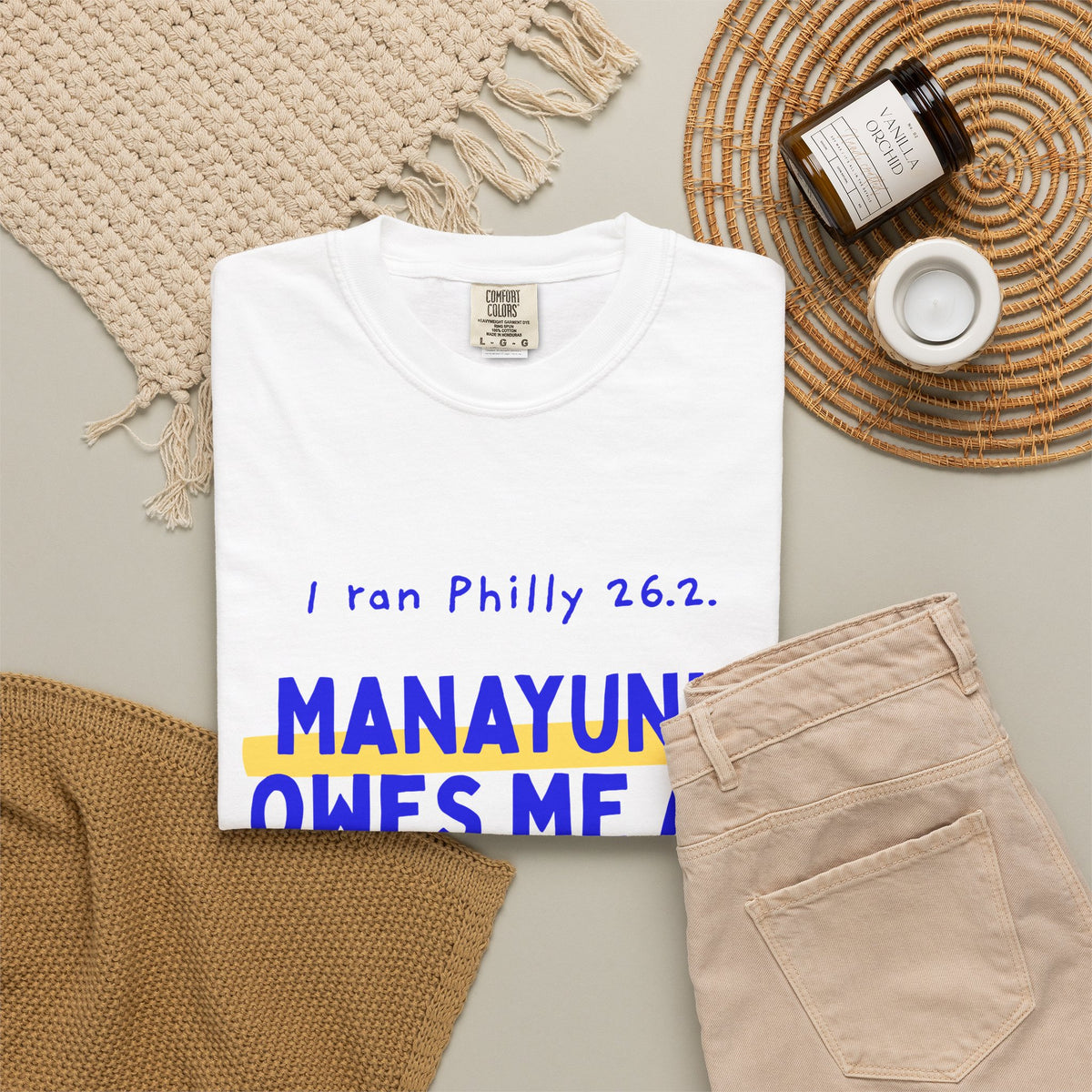 Manayunk Owes Me an Apology | Philly 26.2 Marathon T-Shirt