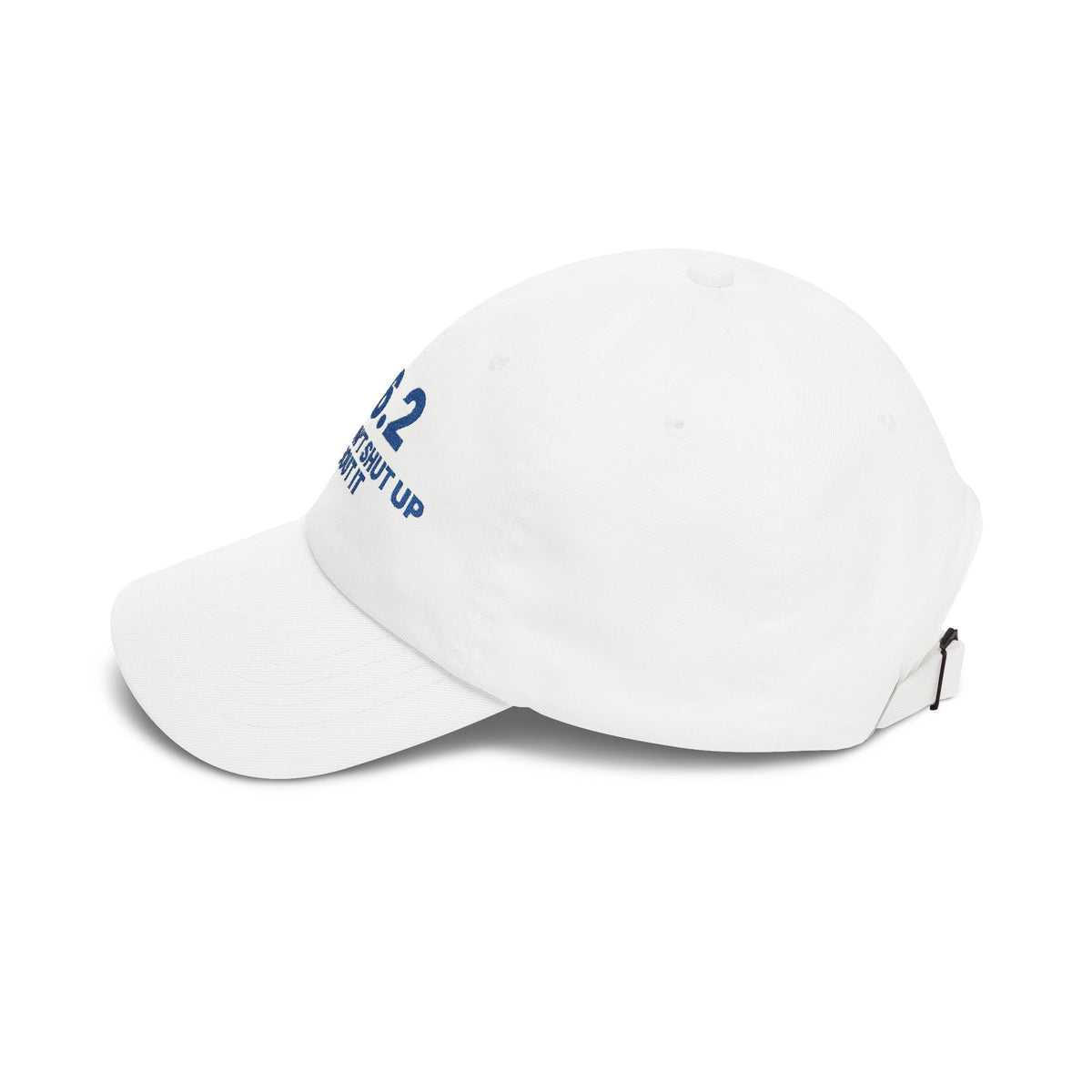 26.2 and Won't Shut Up About It embroidered marathon dad hat, alternate view 4