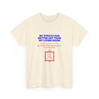 My Strava Has Better Art Than My Living Room unisex cotton t-shirt, mockup
