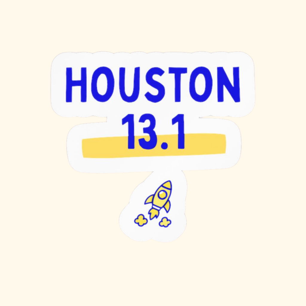 Houston 13.1 Vinyl Car Decal