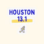 Houston 13.1 Vinyl Car Decal