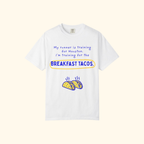 My Runner Is Training for Houston, I'm Training for the Breakfast Tacos | Partner T-Shirt